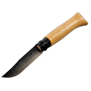 Opinel Taschenmesser No. 08 schwarze Klinge inkl. Holzbox