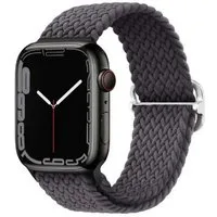 SmartUP Smartwatch-Armband für Apple Watch 11-1 / SE Ultra Nylon Solo Loop Ersatzband Geflochten, kompatibel mit allen Apple Watch Modellen, stufenlos einstellbar