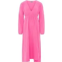 Zwillingsherz Maxikleid Maxikleid Baumwolle Musselin