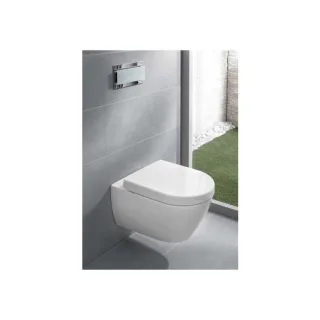 Villeroy & Boch Subway 2.0 Wand WC 56001001 weiß, Tiefspüler mit Befestigungssatz SupraFix