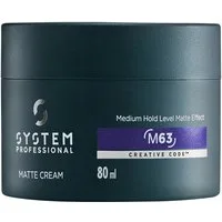 System Professional Haargel System Professional M63 Man Matte Cream 80 ml – Mattes Styling mit Hal, 1-tlg., Haargel - Paste