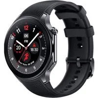 OnePlus OnePlus Watch 2 Smartwatch (3.63 cm/1.32 Zoll, Wear OS by Google + RTOS) Packung, Zweifrequenz-GPSSaphirglasWear OSOffline-Musikwiedergabe