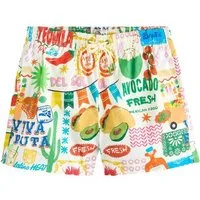 Next Badeshorts Badeshorts mit Tacos & Tequila-Print, 5{dq} (1-St)