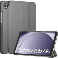 SmartUP Tablet-Hülle für Samsung Galaxy Tab A9 Plus Klapphülle Tasche Case Cover Schutzglas 11 Zoll, integrierte Standfunktion, integrierter Magnetverschluss