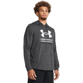 Under Armour - "Rival Terry" Kapuzenpullover für Herren (Grau)
