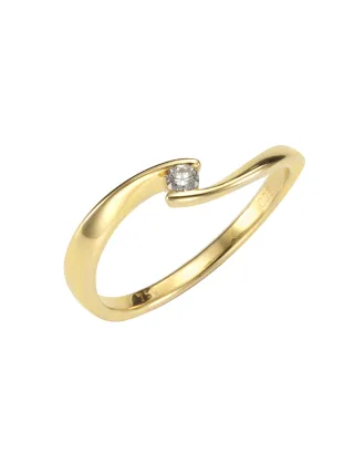 Orolino Ring Gold 750 mit Brillant 0,06ct.