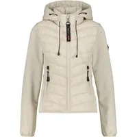 Alife & Kickin Sommerjacke Damen ZeliaAK A Übergangsjacke, Jacke Gesteppte Front, verstellbare Kapuze, zwei Reißverschlusstaschen