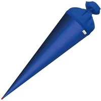 Roth Ideen Schultüte ROTH Bastelschultüte mit Verschluss, 700 mm, ultramarinblau