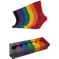 Camano Socken comfort (7 Paar) in langer Form, mit Geschenkbox