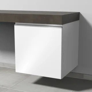 Sanipa Anbau-/Solitärschrank Anschlag links 2morrow (L2391L) 510x500x520 Weiß-Glanz, L239178L L239178L