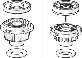 Hansa Membrane f. Magnetventil HANSA 1006 1006500V