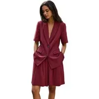 Friends Like These Jackenblazer Friends Like These Tailored Fit Kurzarm-Blazer (1-tlg)