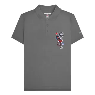 Lambretta - Poloshirt für Herren (Eisen)