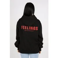 Worldclassca Hoodie Worldclassca Oversized Hoodie Print Kapuzenpullover Washed Sweatshirt