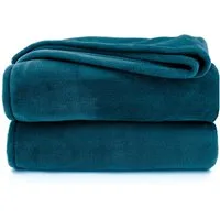 Wohndecke Premium Super Soft Flanell Kuscheldecke Sofadecke, heimtexland, super weich und flauschig, Allergiker geeignet, atmungsaktiv
