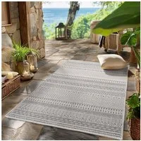 SIMPEX24 Outdoorteppich Boho Design, Läufer, Höhe: 5 mm, Outdoor Teppich Wetterfest Modern Design Wohnzimmer Küchen Terrasse