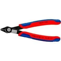 Electronic Super Knips 78 91 125, Elektronik-Zange rot/blau, mit Öffnungsfeder und Öffnungsbegrenzung