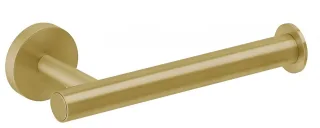 Herzbach Design iX Papierrollenhalter ohne Deckel Edelstahl Brass, 21.814000.1.41 21.814000.1.41