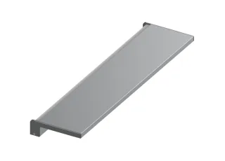 Keuco Aufsatzleuchte L1 13603 Ersatzteil SPS 712x43,8x147,5mm silb./chrom, 90112170002 90112170002