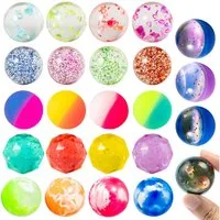 JOYIN Flummi JOYIN 24 Flummies 32mm, Mitgebsel, Geschenke für Kindergeburtstag (24-St)