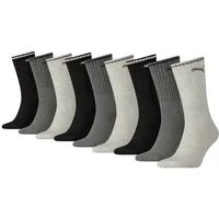 PUMA Socken CREW SOCK STRIPE 9 Paar (Spar-Pack, 9-Paar, 9er-Pack)
