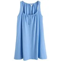 Next Jerseykleid Ärmelloses Sommer-Minikleid aus Jersey (1-tlg)