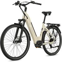 TTGO E-Bike Cityrad 28 Zoll, 75Nm Mittelmotor, 650Wh bis zu 140km, Lockout-Federgabel, 9 Gang Shimano, Kettenschaltung, Mittelmotor, 650 Wh, (Pedelec, Farb-LCD-Display, Hydr. Scheibenbremse, Tiefeinstieg), C7 SE, Drehmomentsensor, Elektrofahrrad für 