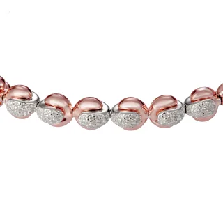 Orphelia 'Jada' Damen-Armband aus 925er Sterlingsilber – Rosé ZA-7395/RG