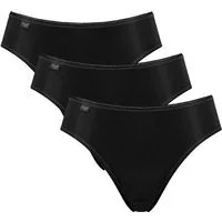 sloggi Tai-Slip 24/7 Microfibre (3er Pack) weiche Nähte, flache Abschlüsse, Microfaser, elastisch, moderner Look