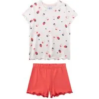 Sanetta Pyjama Mädchen Pyjama 1er Pack Baumwolle (2 tlg)
