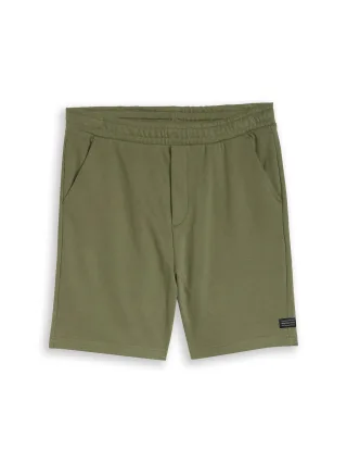 Denim Tom Tailor - Relaxed Sweat-Shorts oak leaf green - Gr. - L
