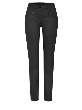 TONI - Perfect Shape Skinny Zip black - Gr. - 46