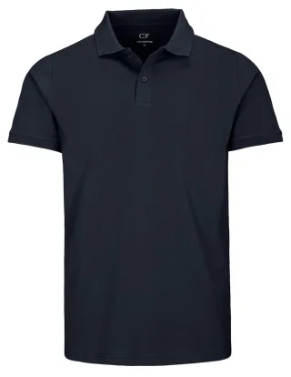 COMMANDER Finest Clothing - (S)-NOS 2-Knopf Poloshirt 1/2 dark navy - Gr. - M