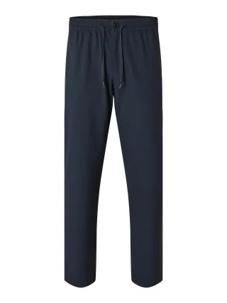 selected men - SLM196-STRAIGHT ROBERT STRING PANT NOOS Dark Sapphire - Gr. - M