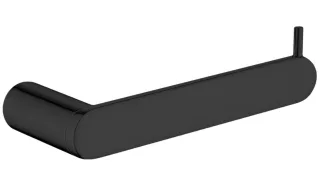 Neuesbad Serie 20 Wandmontage Papierhalter, schwarz matt, Material Messing NB1DEADRN2111