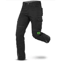 TMG International Arbeitshose Bundhose Cargohose Kultworker Herrenhose gerade und ergonomisch geschnitten - dehnbarer Hosenbund - bis Gr. 82