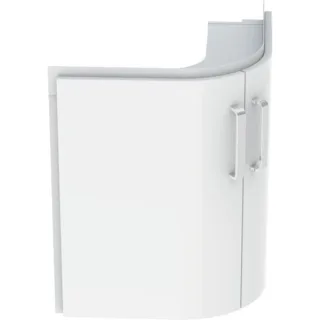 Geberit Eck-Handwaschbecken-Unterschrank Renova Nr. 1 Comprimo 862150000