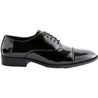 Next Oxfordschuhe aus Lackleder mit Zehenkappe Schnürschuh (1-tlg)