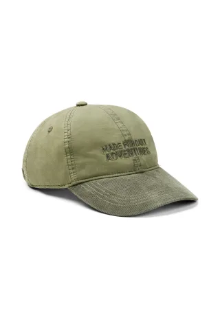 camel active - Cap aus Baumwolle mit verstellbaren Details leaf green - Gr. - OS