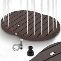 CCLIFE Gartendusche Gartendusche Aussendusche, Bodendusche Outdoor