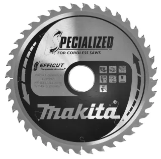 Makita Sägeblatt 185x1,5x30, 40Z EFFICUT, WPC/Holz - E-12245