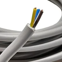 VaGo-Tools Mantelleitung NYM - J 3*2,5 - 10m grau Kabel Stromkabel, NYM-J, NYM-J