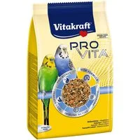Vitakraft Pro Vita, Wellensittich Futter, 800g, Hauptfutter für: Vögel