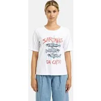 Milano Italy Rundhalsshirt aus Baumwolle