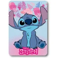 Wohndecke Disney Stitch Fleecedecke Kuscheldecke 100x140 Kinder Decke weich warm, Textiel Trade B.V.