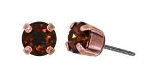 konplott - Ohrstecker - Black Jack braun