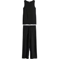 The Set Strickhose The Set Trägertop + Hose aus Strick im Co-Ord-Set (2-tlg)
