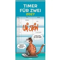 Lappan Verlag Wandkalender Uli Stein Timer für zwei 2027: Monatskalender für die Wand