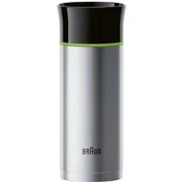 Braun Thermobecher BRSC001, Edelstahl, 330 ml, Thermal Mug, auslaufsicher