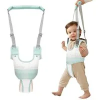 AURIVION Lauflernwagen Lauflernwagen Lauflernhilfe für Baby, (Set, 1-tlg., Verstellbar mit Lätzchen), Baby Lauflernhilfe